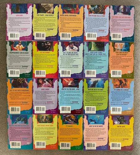 *Like New* Lot of 68 Complete 1-62 Set Goosebumps Original 1990s + 6 extras