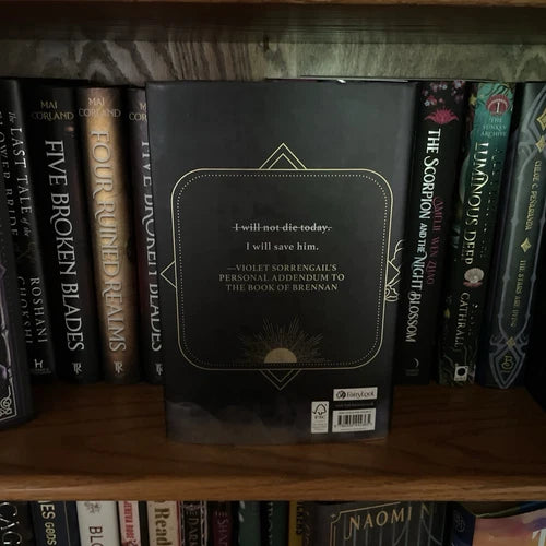 Fairyloot Onyx Storm By Rebecca Yarros, Hand Signed