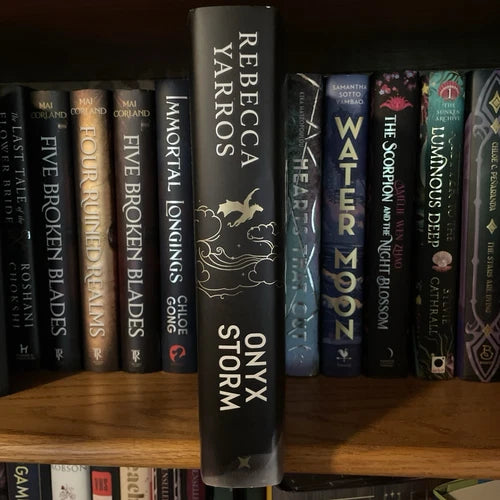 Fairyloot Onyx Storm By Rebecca Yarros, Hand Signed