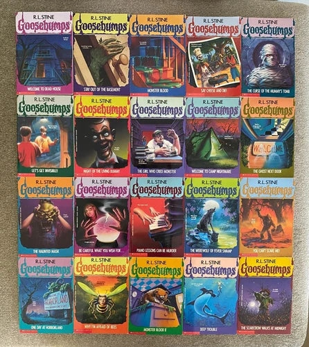 *Like New* Lot of 68 Complete 1-62 Set Goosebumps Original 1990s + 6 extras