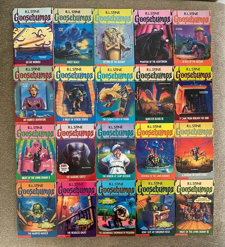 *Like New* Lot of 68 Complete 1-62 Set Goosebumps Original 1990s + 6 extras
