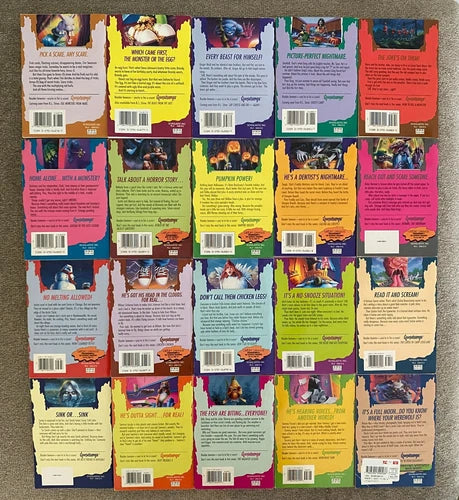 *Like New* Lot of 68 Complete 1-62 Set Goosebumps Original 1990s + 6 extras