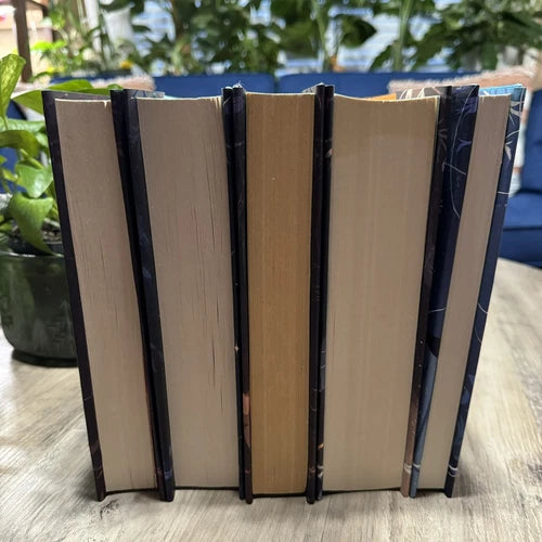 Elithien ACOTAR exclusive Illumicrate dust jackets Court of Thorns and Roses Set